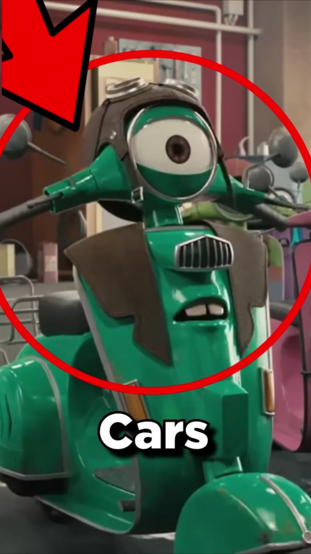 ¿POR QUÉ NO HAY MOTOS EN CARS? ? #cars #josativi #youtube #shorts #miedo #terror